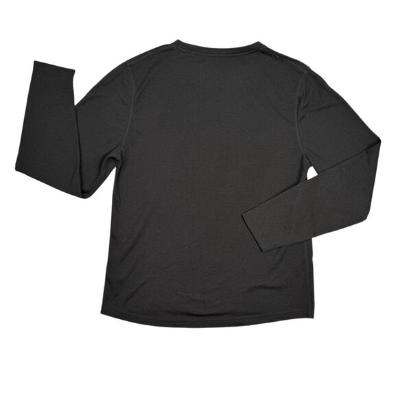 Omni Wool Base Layer Shirt Mens XL Black Wool Long Sleeve Hunting Outdoor Sports - Picture 2 of 9